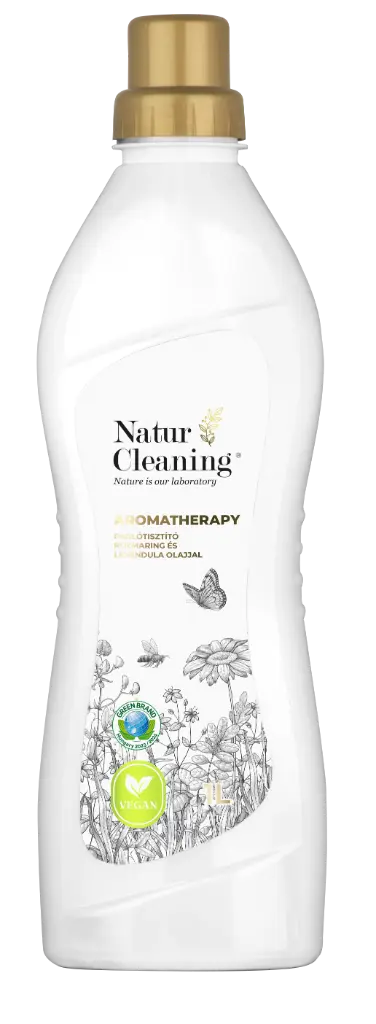 Naturcleaning Aromatherapy gulvrens med rosmarin- og lavendelolie